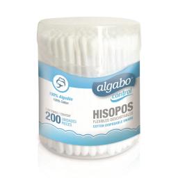 Algabo hisopos tubo x 200u