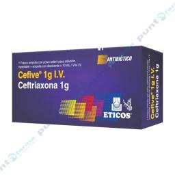 Cefive - 1gr - inyectable - 1 amp