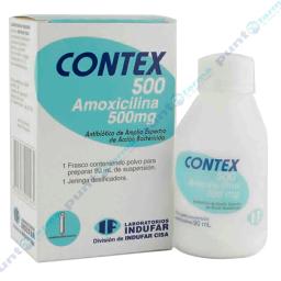 Contex Amoxicilina 500 mg - Suspensión 90mL
