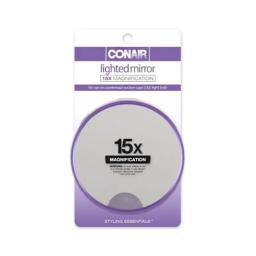 Espejo con luz aumento 15X Conair