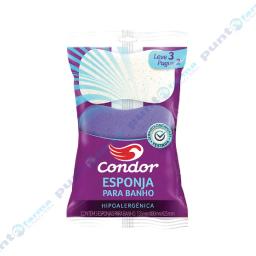 Esponja para baño Condor - 3 unidades