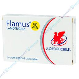 Flamus 50 - Lamotrigina 50 mg - Caja de 30 comprimidos