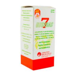 Jarabe 7 Hierbas - Frasco de  120 ml