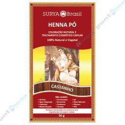 Henna Polvo Castaño Surya - 50 g