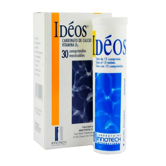 Image miniatura de IDEOS-Carbonato-de-Calcio-Vitamina-D3-Caja-de-30-comprimidos-masticables-48484.webp