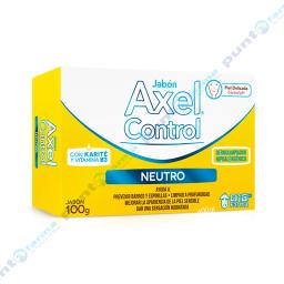Jabon Neutro Axel Control - 1 unidad