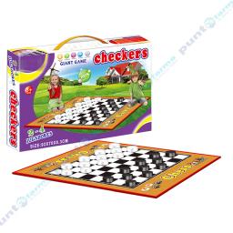Juego de Damas Blanco y Negro