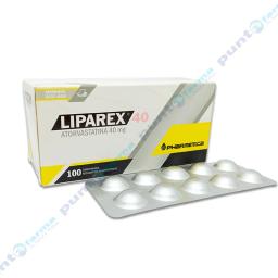 Liparex Atorvastatina 40 mg - 100 Comprimidos