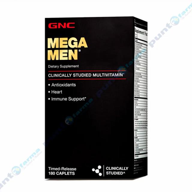 Image miniatura de Mega-Men-GNC-Frasco-de-180-capsulas-38738.webp