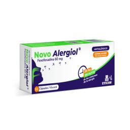 Novo Alergiol Fexofenadina 60 mg - Caja de 16 cápsulas