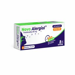 Novo Alergiol Fexofenadina 60mg - Caja de 30 Cápsulas