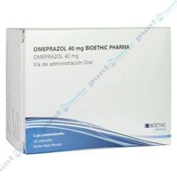 Omeprazol 40mg  - Caja de 20 cápsulas