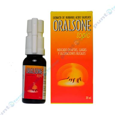 Oralsone Topic -  Spray de 20 mL