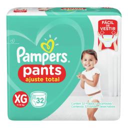 Pampers Pants XG - Cont.32 unidades