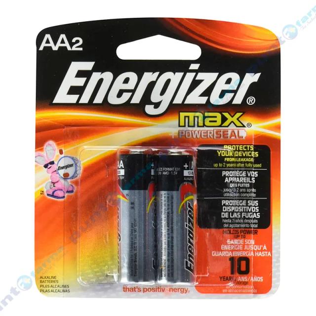 Image miniatura de Pilas-Energizer-AA2-Max-Poweseal-33907.webp