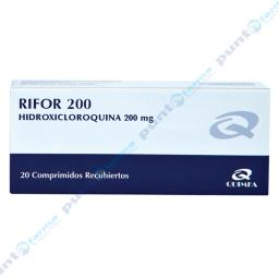 Rifor Hidroxicloroquina 200 mg - Caja de 20 comprimidos