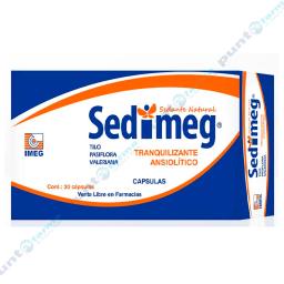 Sedimeg - Tilo Valeriana Pasiflora - Cont. 30 cápsulas