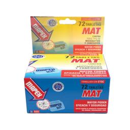 Tabletas Mapex Mat - Cont 72 unidades