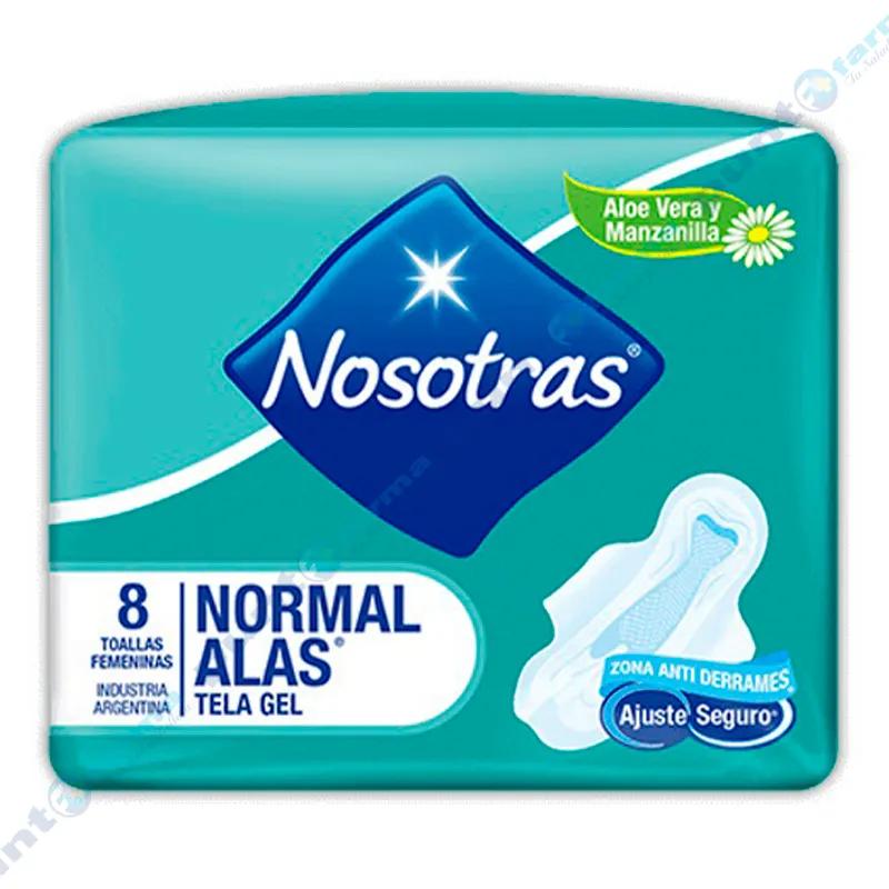 Toallas Femeninas Normal Alas Nosotras - Cont. 8 unidades