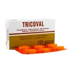 Tricoval Vaginal  - Caja de 12 tabletas