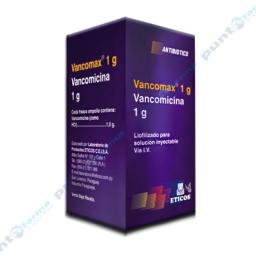Vancomax Vancomicina 1g - Caja de 1 ampolla