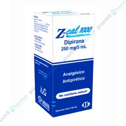 Z-cal 1000 - Dipirona 250 mg/5mL - Solución Oral de 120mL