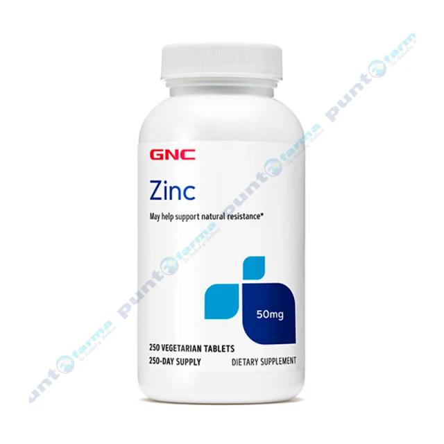 Image miniatura de Zinc-50-mg-Cont-250-tabletas-36622.webp