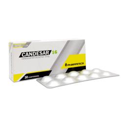 Candesar 16 Candesartan Cilexetico 16 mg - Cont. 30 Comprimidos
