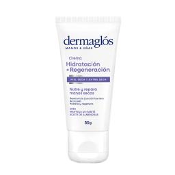 Crema Para Manos y Uñas Hidratacion + Regeneracion Dermaglós - Pomo 50 gr