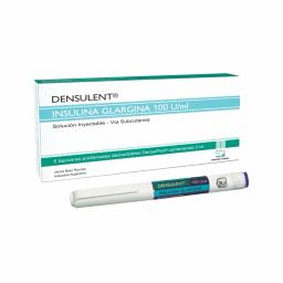 Densulent Lapiz Insulina Glargina 100 U/ml - Cont. 5 Jeringas Prellenadas