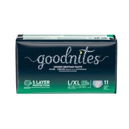 Huggies Goodnites Ropa Interior Unisex G/XG  - Cont. 11 unidades