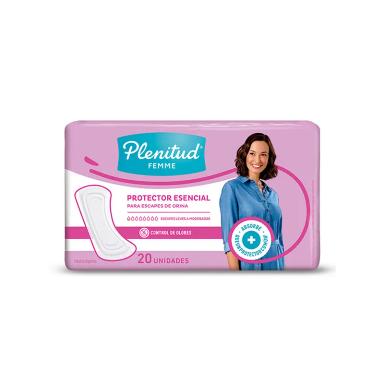 Protector Femme Esencial Normal Plenitud - Cont. 20 unidades