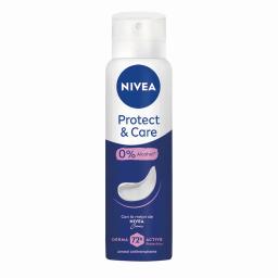 Antitranspirante Protect & Care Spray Nivea - Cont.150mL
