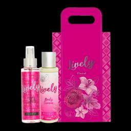 Pack Lively Body Splash 120 ml + Body Cream Floral 120 ml 