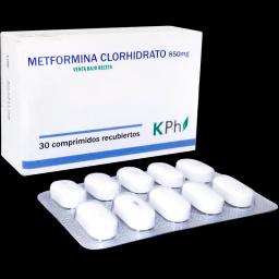 Metformina Clorhidrato 850 mg - Cont.30 comprimidos