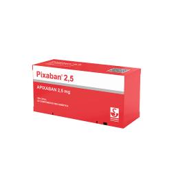 Pixaban 2,5 Apixaban 2,5 mg - Cont. 60 Comprimidos Recubiertos