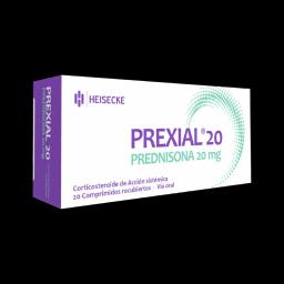 Prexial 20 Prednisona 20mg - Cont. 20 comprimidos