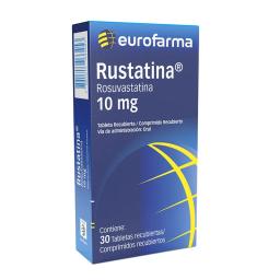 Rustatina Rosuvastatina 10 mg - Cont. 30 Tabletas