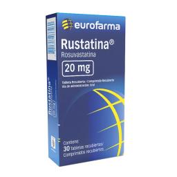Rustatina Rosuvastatina 20 mg - Cont. 30 Tabletas