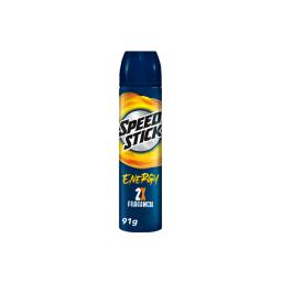 Desodorante Energy Fragancia 2X Speed Stick  Cont.91gr