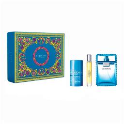 Set Eau de Toilette Versace Estuche 100mL + Desodorante Stick 75mL + Eau de Toilette 10mL