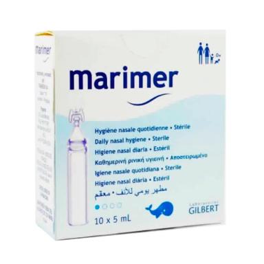 Higiene Nasal Marimer - Cont. 10 Ampollas de 5 mL