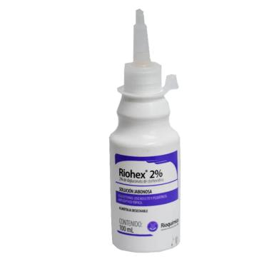 Riohex 2% Solución Jabonosa - Cont. 100 mL