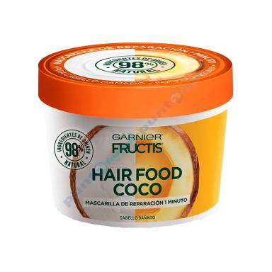 Mascarilla de Reparación Hair Food Coco Fructis Garnier - Cont. 350ml