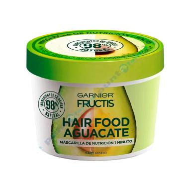 Mascarilla de Nutrición Hair Food Aguacate Fructis Garnier - Cont. 350ml