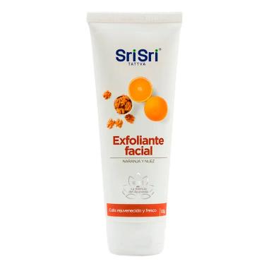 Exfoliante Facial de Naranja y Nuez SriSri - Cont.100 gr
