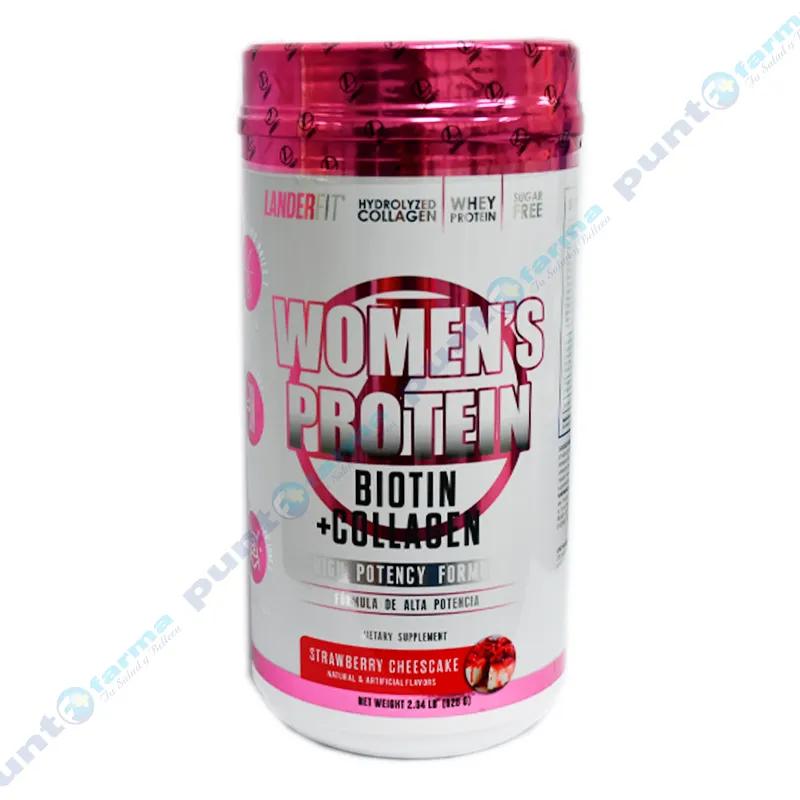Womens Protein Biotin Collagen Strawberry Cheescake - Cont. 925 gr