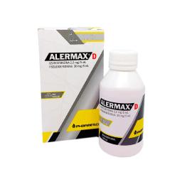 Alermax D Levocetirizina Pseudoefedrina - Jarabe de 120 ml