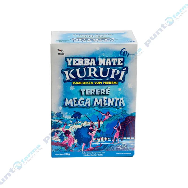Yerba Mate Kurupi Compuesta con Hierbas Tereré Mega Menta - 250 gr