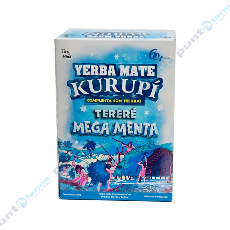 Yerba Mate Kurupi Compuesta con Hierbas Tereré Mega Menta - 500 gr